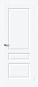 Межкомнатная дверь Неоклассик-34 White Silk BR5526